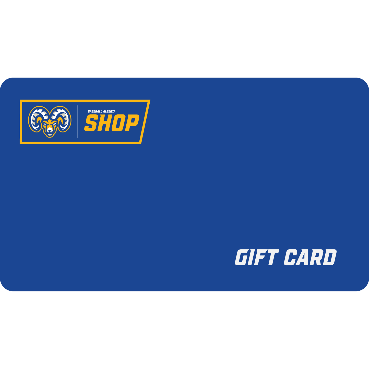 Baseball Alberta Shop Gift Card