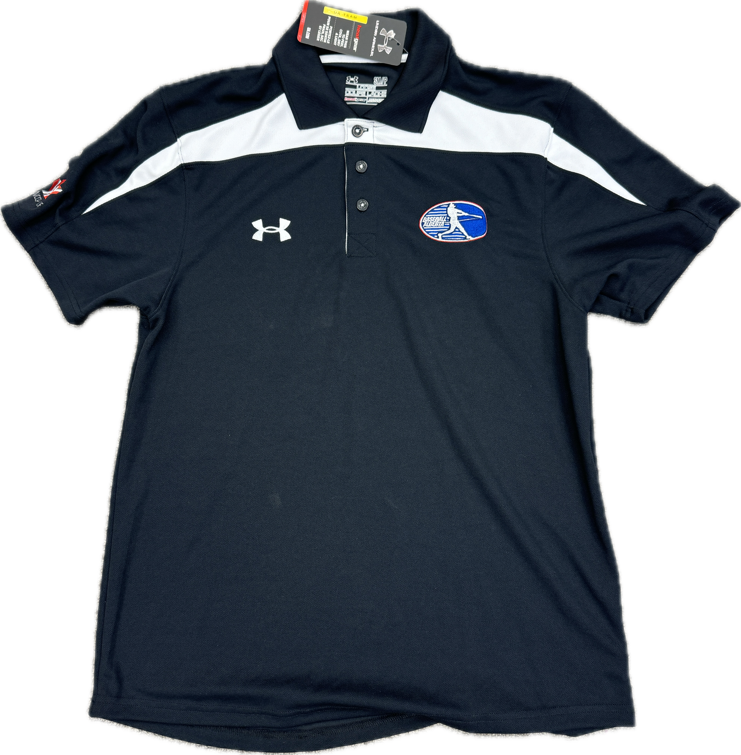 Retro Baseball Alberta Under Armour Polo